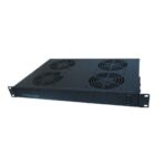 CASSETTO VENTILANTE 19" - 4 VENTOLE 1U NERO (VC900401U04V)