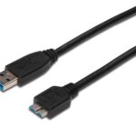 CAVO USB 3.0 A - MICRO USB B 0.25MT (AK-300117-003-S)