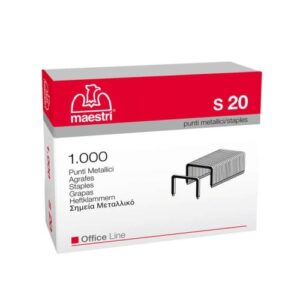 PUNTI METALLICI AD ALTO SPESSORE 23/20 - CONF. DA 1000 PZ