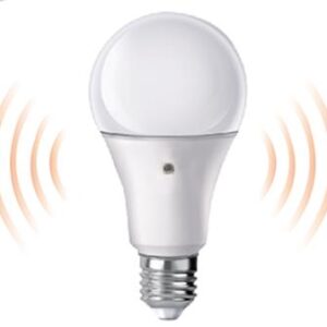 LAMPADA LED GOCCIA A60 E27 9W 6500K LUCE FREDDA - SENSORE CREPUSCOLARE (FLA60S9W65K27)