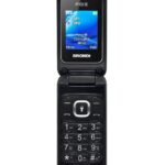 CELLULARE FOX DUAL SIM APERTURA A CONCHIGLIA - NERO