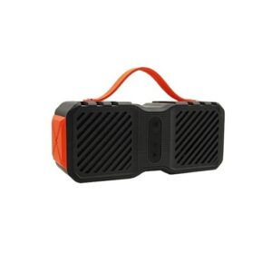 CASSA MINI SPEAKER ALTOPARLANTE PORTATILE BLUETOOTH 30W NERO/ARANCIONE (33186)