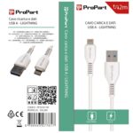 CAVO LIGHTNING - USB TIPO-A (PP2LT617W) ECL200 2MT BIANCO