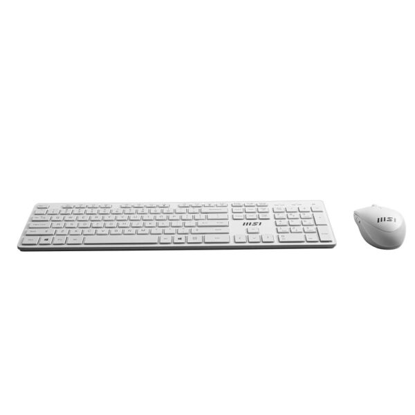 KIT TASTIERA + MOUSE BIANCO USB (956-A625016-121)