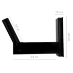 STAFFA A MURO PER DIFFUSORE SP 102P