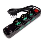 MULTIPRESA POWER CLEANER 9: INGRESSO ITALIA - 3 USCITE ITALIA/SCHUKO - 6 USCITE ITALIA 10/16A - PORTA USB - TOGETHER ON (FMP9IIGUSB)