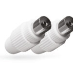 COPPIA DI CONNETTORI FEMMINA PER TV ANTENNA (RDM CL17)