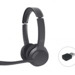 CUFFIE MICROFONO POLONA04BA BLUETOOTH CON ADATTATORE AUDIO USB
