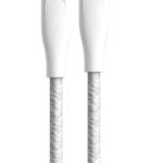 CAVO INTRECCIATO DA TYPE-C A TYPE-C PD 60W 1.5MT BIANCO (DECCC647W)