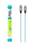 CAVO RICARICA RAPIDA BUBBLE TIPO-C LIGHTNING 3A 27W (DETACL715B)