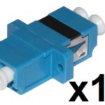 CONFEZIONE 12 ADATTATORI FIBRA OTTICA LC/LC SINGLEMODE DUPLEX (LKLCDS12)