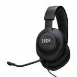 CUFFIA GAMING CON MICROFONO QUANTUM 100M2 NERA (JBLQTUM100M2BLK)