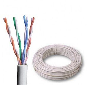 MATASSA CAVO DI RETE 305 MT CAT.6E F/UTP GRIGIO (CM-C6FCC24P305G)