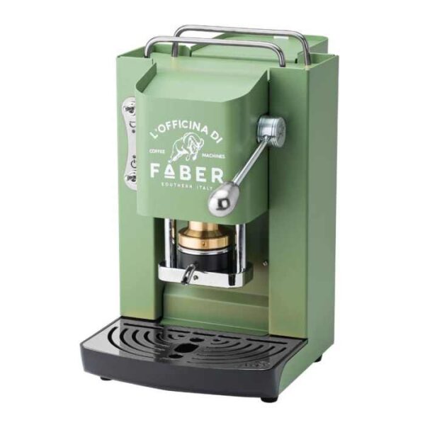 MACCHINA DA CAFFE' A CIALDE PRO DELUXE ACID GREEN CROMATO