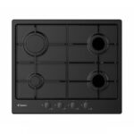 PIANO COTTURA A GAS IDEA 60CM - 4 FUOCHI - NERO (CHW6BRBB)