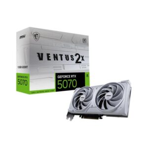 SCHEDA VIDEO GEFORCE RTX 5070 VENTUS 2X OC 12 GB WHITE (V532-004R)
