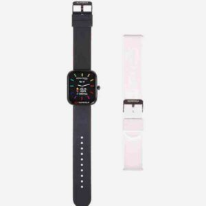 SMARTWATCH SWT-STC001 + CINTURINO UNIKO SILICONE NERO O BIANCO
