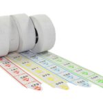 ROTOLI ELIMINACODA NUMERICI - 2000 STRAPPI - CONF. 5PZ