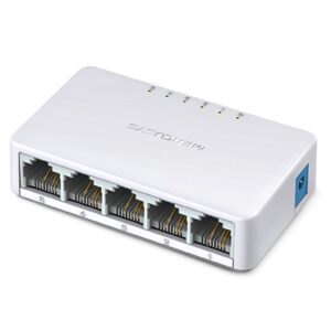 HUB SWITCH RETE 5 PORTE 10/100 MS-MS105