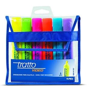 EVIDENZIATORE MULTICOLORE (6 PEZZI) (CAN-EVITRA-MULT6)