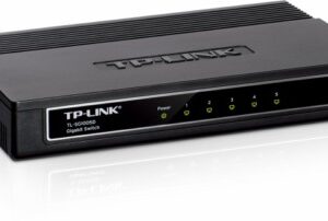 SWITCH RETE 5 PORTE 10/100/1000 TL-SG1005D