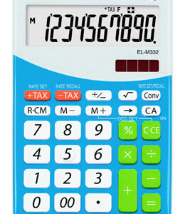 CALCOLATRICE EL M332 BBL (ELM332BBL) CELESTE