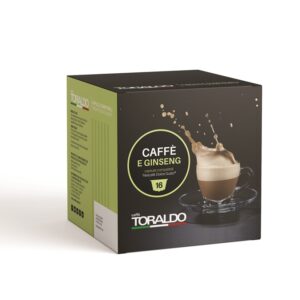 CAPSULE CAFFE' / GINSENG 17GR. COMPATIBILE DOLCE GUSTO 16 PZ (303024)