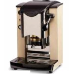 MACCHINA DA CAFFE' A CIALDE PLAST SLOT INOX SABBIA ABS NERO (SISABNBASOTT)