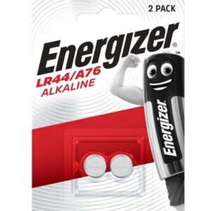 BATTERIE BOTTONE LR44 1.5V ALKALINE 2PZ