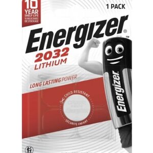 BATTERIE CR2032 3V LITIO 1PZ (2032 LITHIUM)