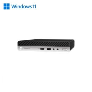 PC HP 400 G4 MINI PC INTEL CORE I5-8 GEN 8GB 256GB SSD WINDOWS 11 PRO - RICONDIZIONATO -