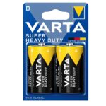 BATTERIE ZINCO SUPER HEAVY DUTY TORCIA D 1.5V 2PZ