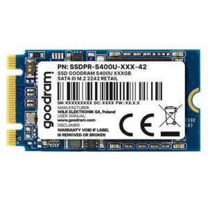 HARD DISK SSD 240GB S400U M.2 2242 (SSD-S400U-240-4)