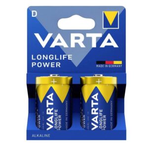 BATTERIE TORCIA D 1.5V LONGLIFE POWER ALCALINA - 2PZ