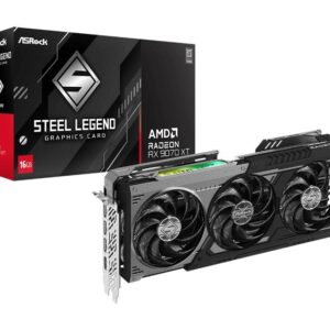SCHEDA VIDEO RADEON RX9070 XT STEEL LEGEND DARK 16 GB (90-GA5VZZ-00UANF)
