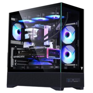 CASE GAMING TOWER SHOWBUI 37B - NO ALIMENTATORE - ARGB FAN - NERO (ITGCASB37B)