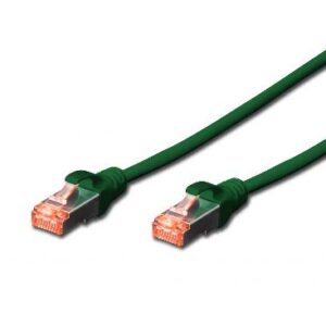 CAVO DI RETE S-FTP CAT.6E 2MT DOPPIA SCHERMATURA VERDE (DK1644020G)
