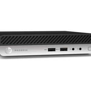 PC PRODESK 400 G4 TINY MICRO INTEL CORE I5-8 GEN 8GB 256GB SSD WINDOWS COA - RICONDIZIONATO - GAR. 6 MESI