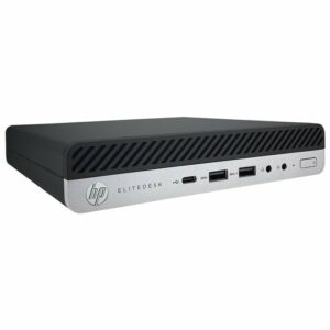 PC ELITEDESK 800 G3 TINY MINI INTEL CORE I5-7 GEN. 8GB 256GB SSD WINDOWS COA - RICONDIZIONATO - GAR. 6 MESI