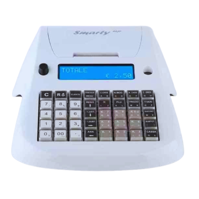 REGISTRATORE DI CASSA SMARTY PLUS BIANCO