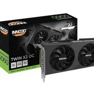 SCHEDA VIDEO GEFORCE RTX 5060 8 GB TWIN X2 OC GDDR7 (N50602-08D7X-195071N)