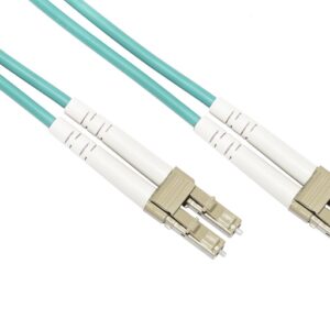 CAVO FIBRA OTTICA LC A LC MULTIMODE DUPLEX OM3 50/125 MT.30 (LKLCLC3530)