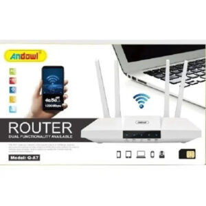 ROUTER WIRELESS 4G Q-A7 SIM+WAN (DOPPIA FUNZIONE)