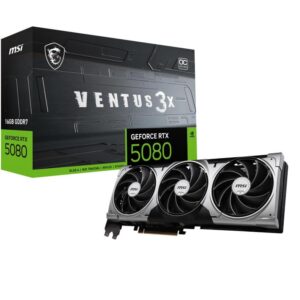 SCHEDA VIDEO GEFORCE RTX 5080 VENTUS 3X OC 16 GB DDR7
