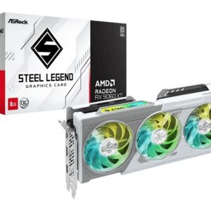SCHEDA VIDEO RADEON RX9060 XT STEEL LEGEND OC 8 GB (X1OM90-GA5ZZZ-00UANF)
