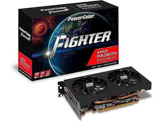 SCHEDA VIDEO RADEON RX6500 XT FIGHTER 4 GB AXRX (4GBD6-DHV3)