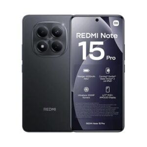 SMARTPHONE REDMI NOTE 15 PRO - 8+256GB 4G BLACK NERO