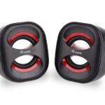 CASSE 2.0 MINI SPEAKER USB - NERO/ROSSO (245331)