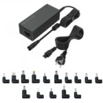 ALIMENTATORE CARICATORE UNIVERSALE PER LAPTOP - 90W (OZUL08B15)