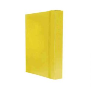 RACCOGLITORE PORTAPROGETTI CON ELASTICO DORSO 3 GIALLO